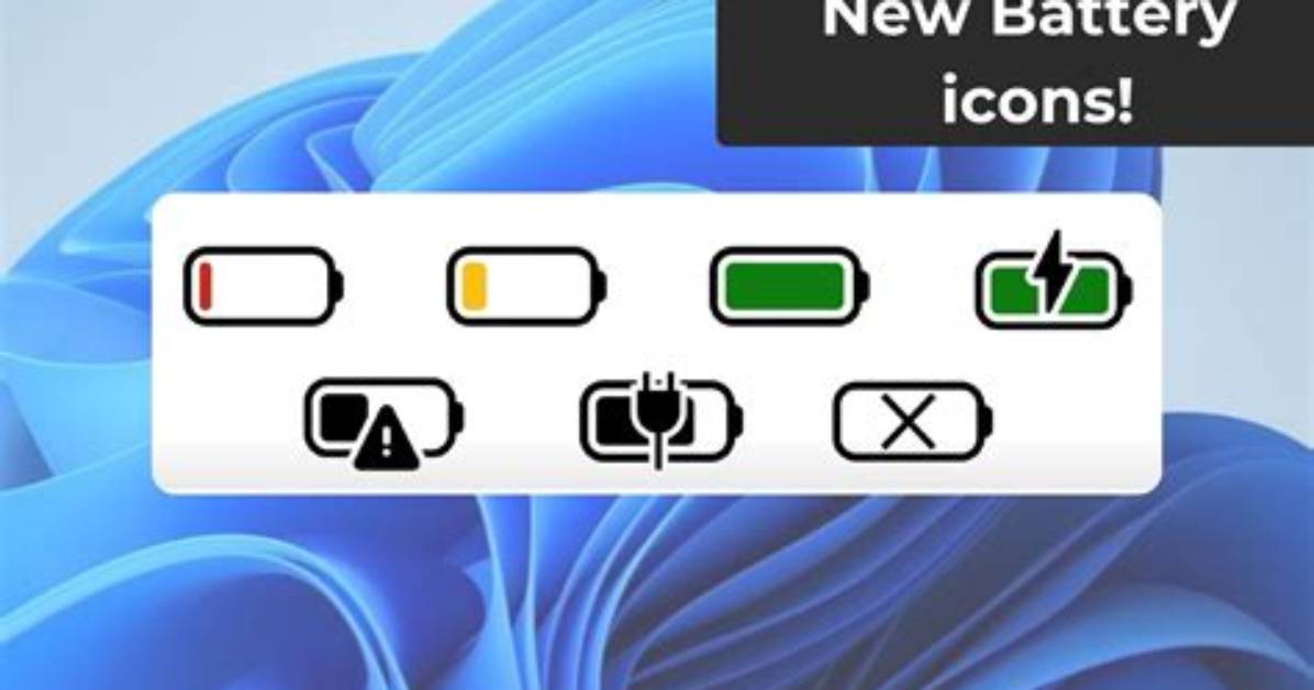 Quick Answer: Why Has the Battery Icon Disappeared Windows 10?