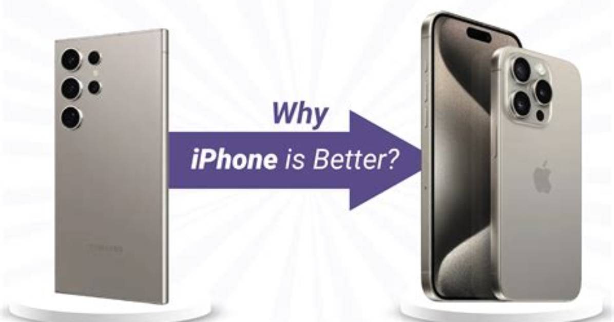 Quick Answer: Why Iphone Is Better Than Android?