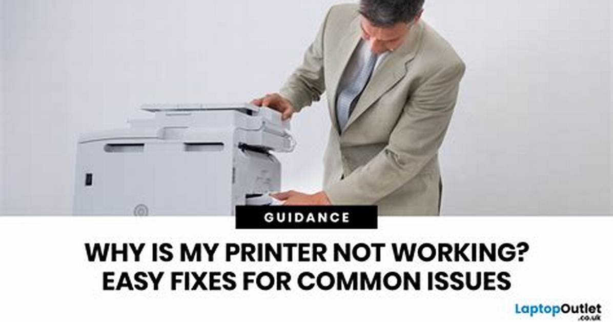 Quick Answer: Why Is My Printer Not Printing in Windows 10?