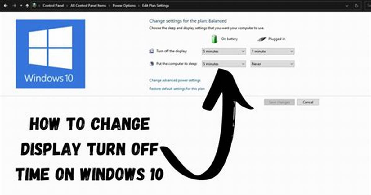 Quick Answer: Windows 10 Display Turns off Even When Set to Never?