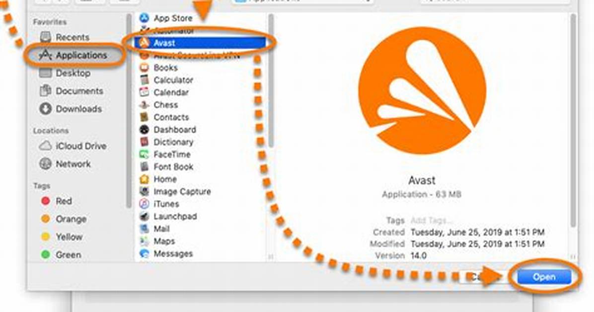 Quit Avast on Mac Mojave