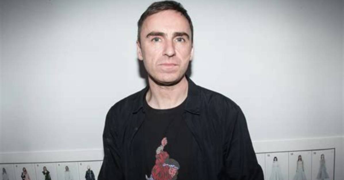 Raf Simons Net Worth (2024) | Wallmine