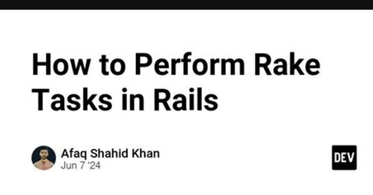 Rails How to Run Rake Task
