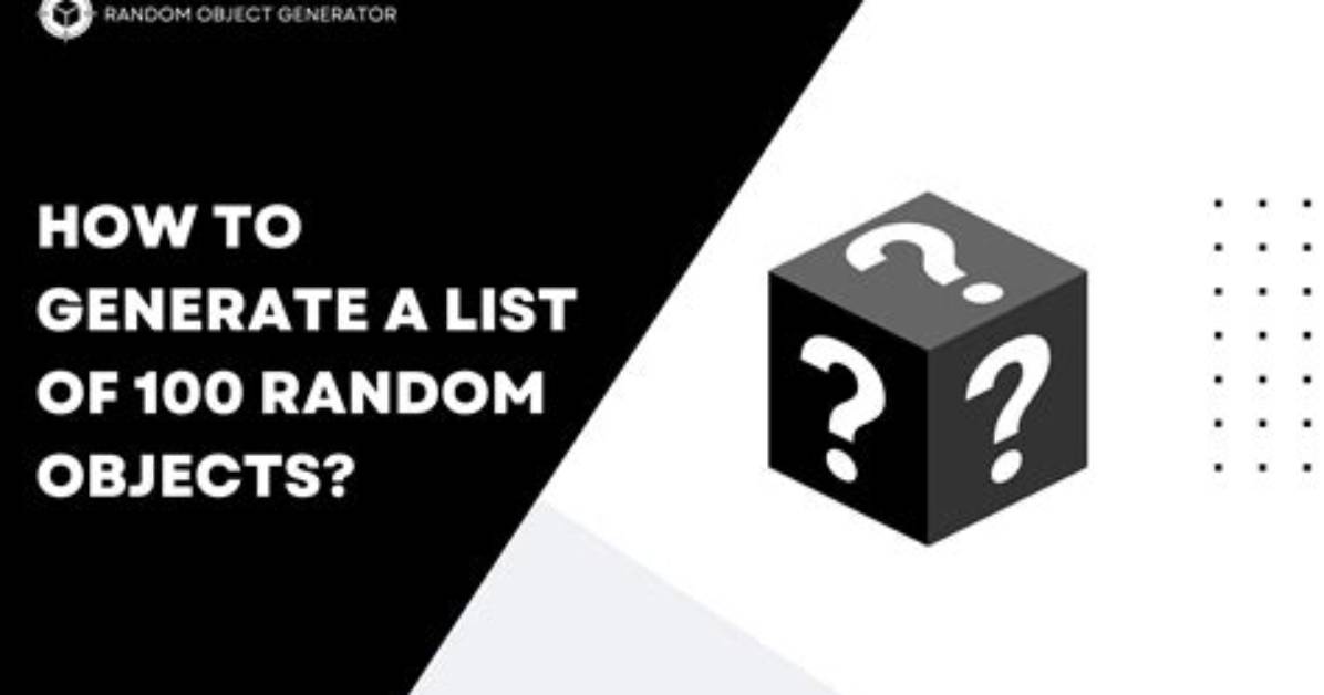 Random Object Generator in Javascript