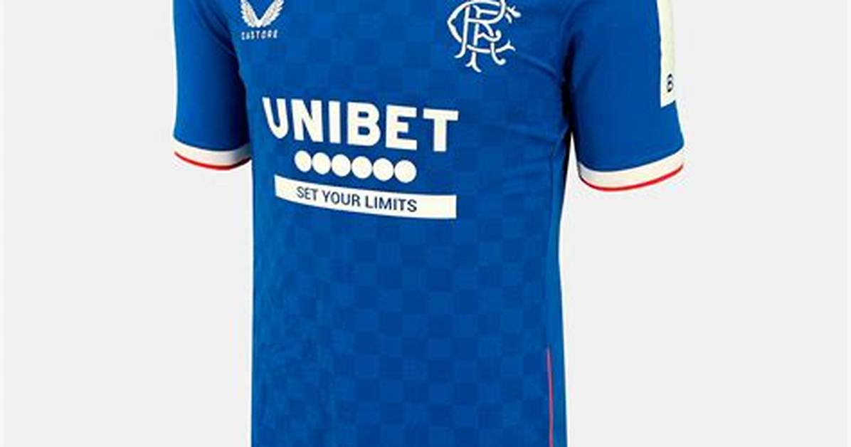Rangers Release Their 2022–23 Away Uniform Today, Using the Castore Design