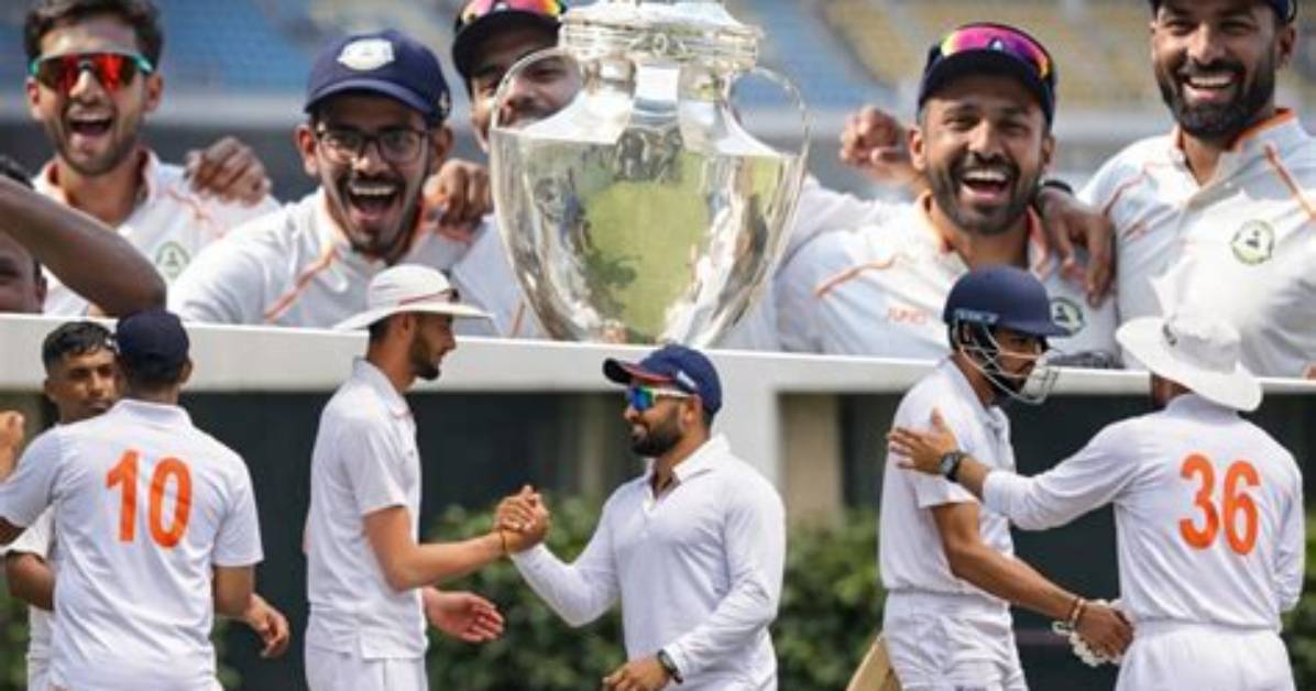 Ranji Trophy Winners List and Most Successful Team of the Tournament