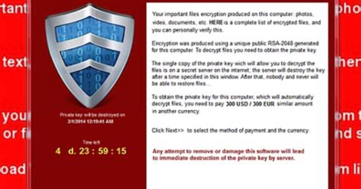 Ransom. Crylocker