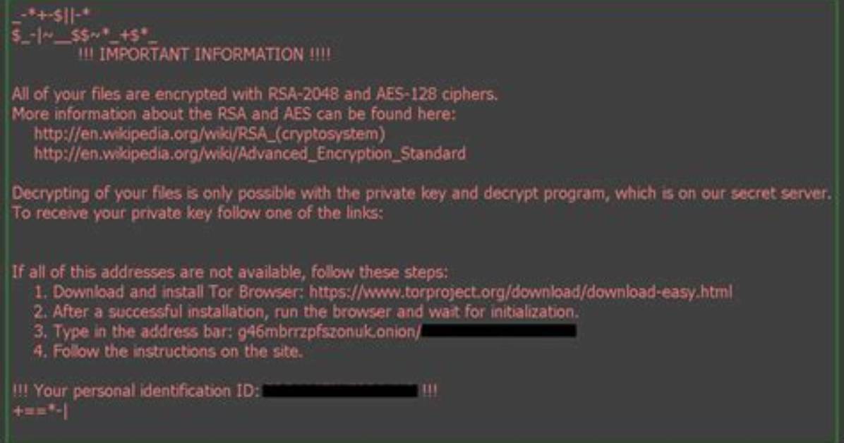 Ransom. Fakeglobe