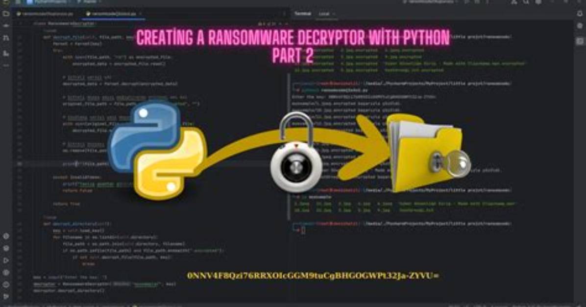 Ransom. Filecryptor. Python. Generic