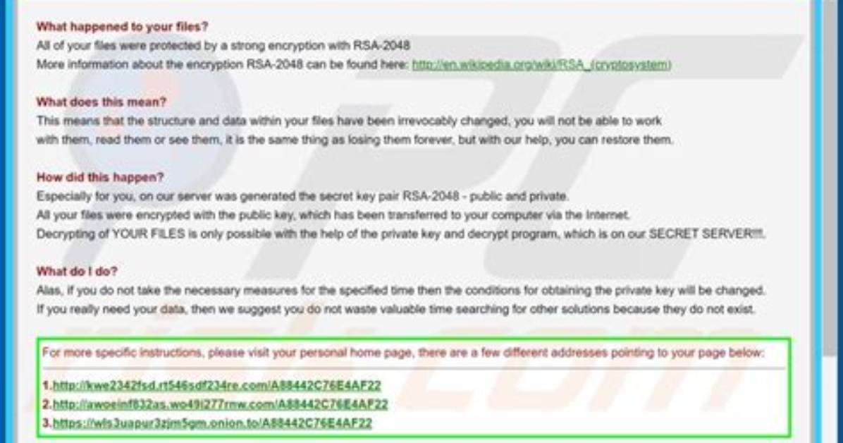 Ransom: Html/Cryptowall