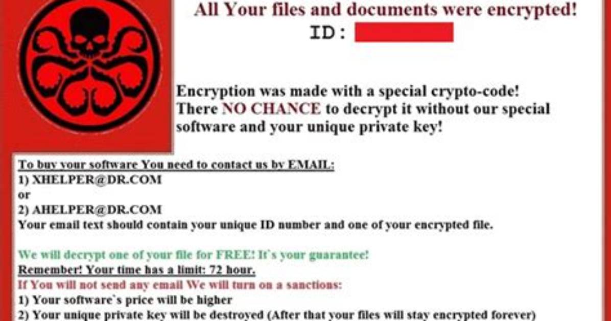 Ransom. Hydracrypt.7