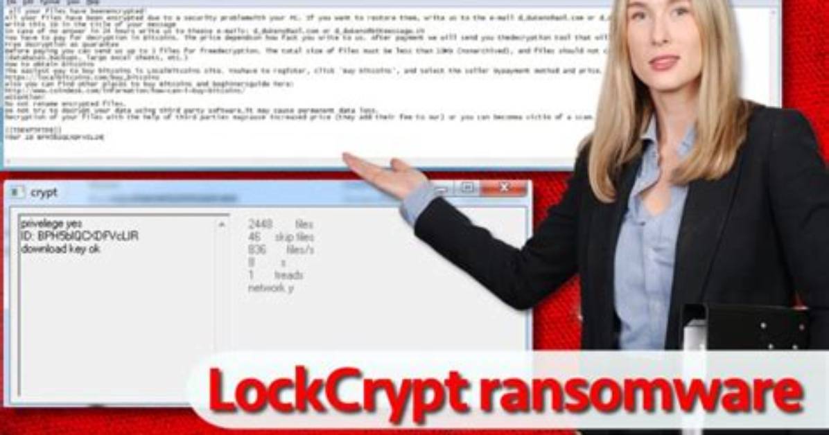 Ransom. Lockcrypt
