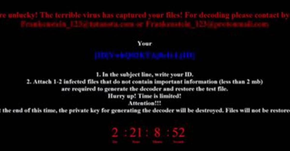 Ransom. Mrdec