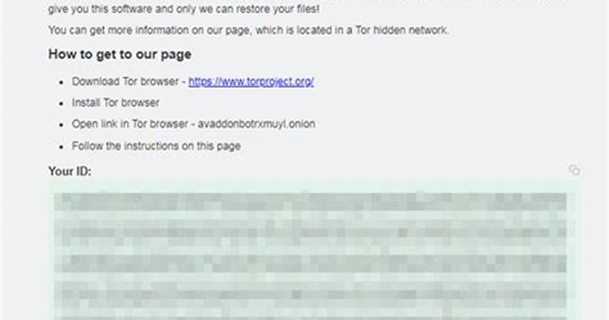 Ransom: Win32/Avaddon. Mk! Mtb