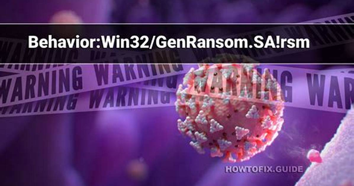 Ransom: Win32/Enestedel. E! Rsm