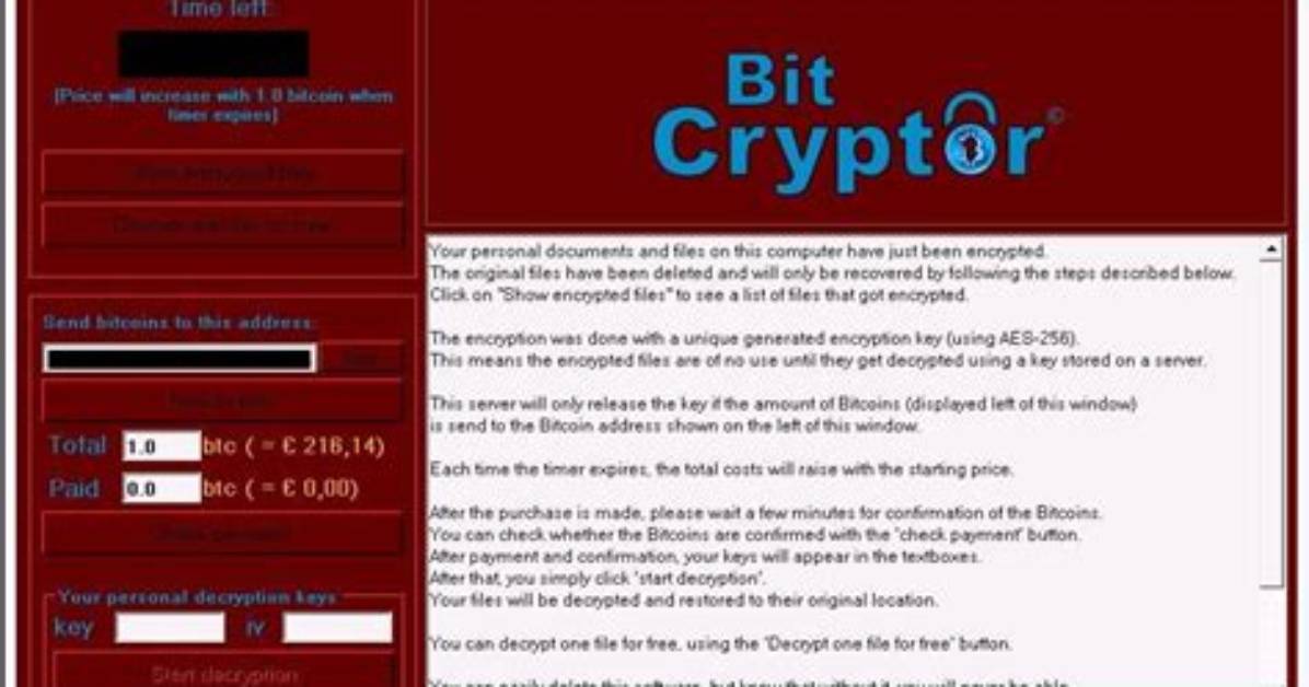 Ransomware. Cryptor. S2