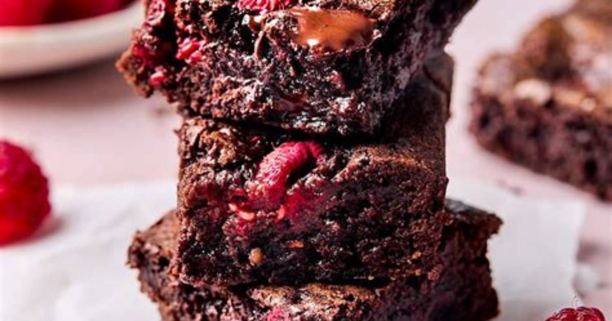 Raspberry Brownies