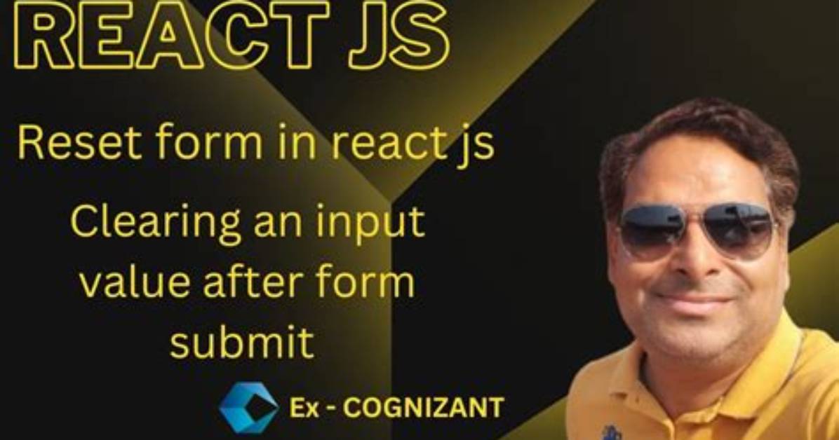 React - Clearing an Input Value After Form Submit