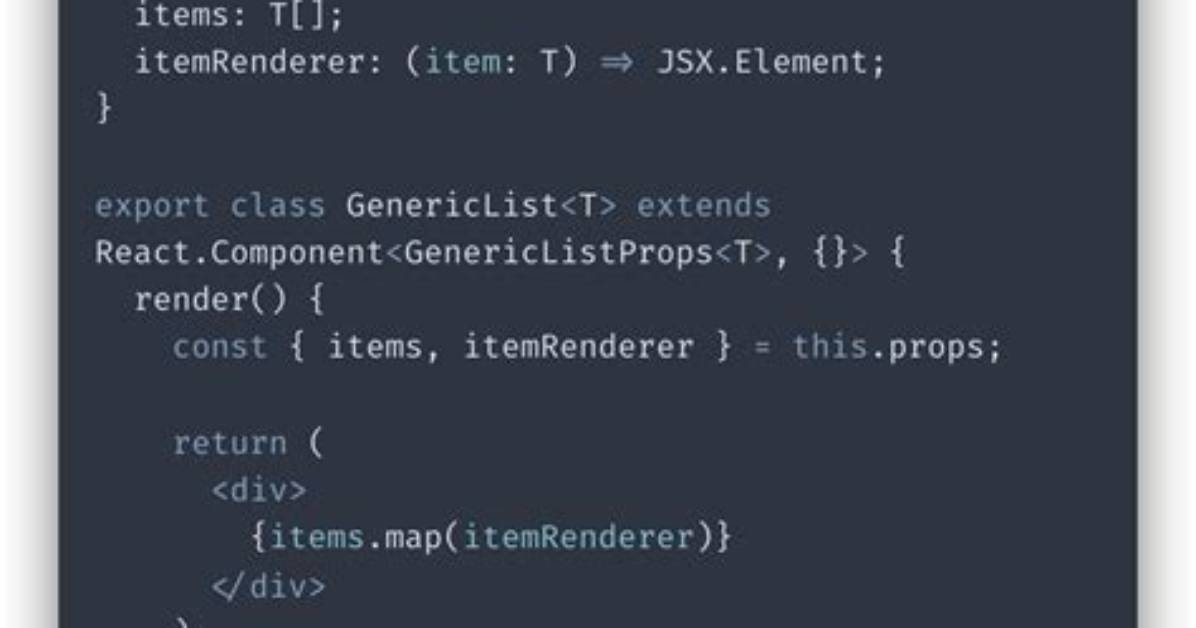 React Component Type in Typescript