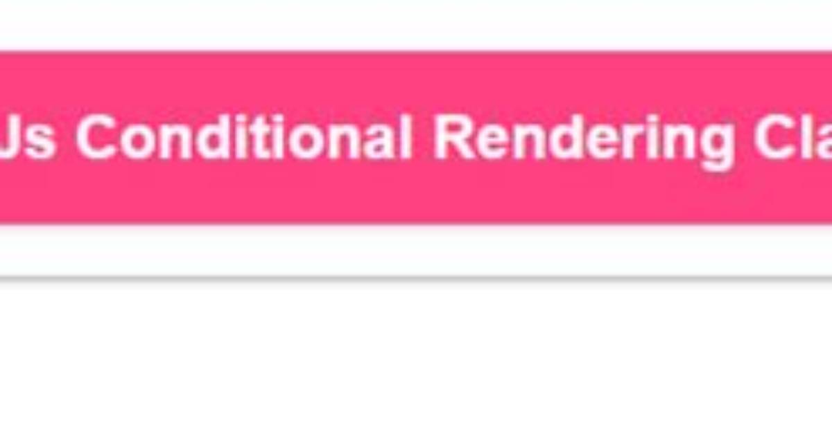 React Js Conditionally Applying Class Attributes
