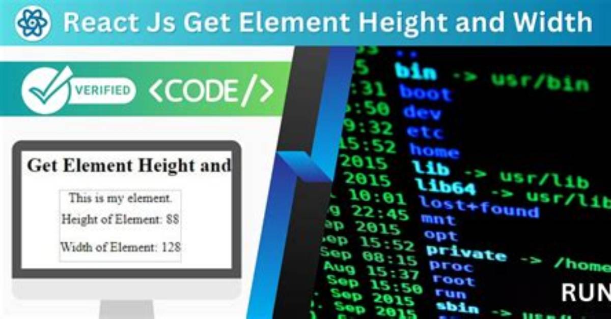 Reactjs - Get Height of an Element