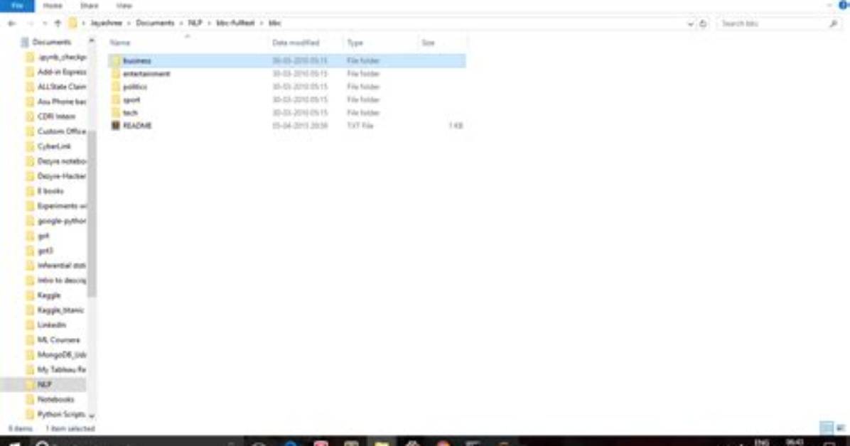 Read Files from a Folder Present in Project