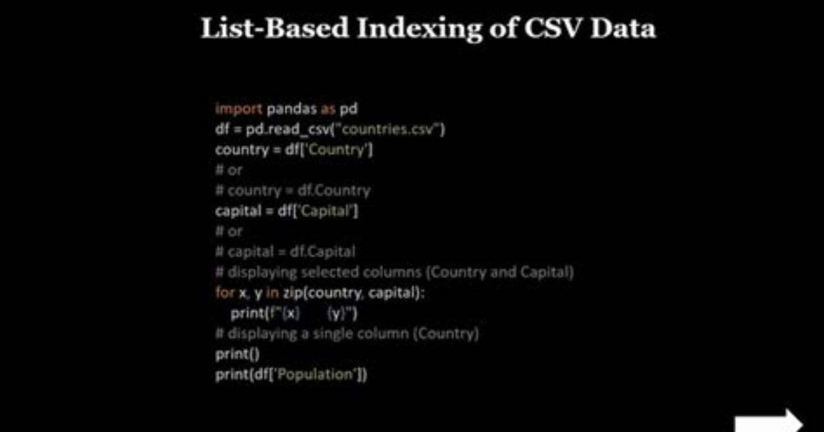 Read Specific Columns from a Csv File with Csv Module?