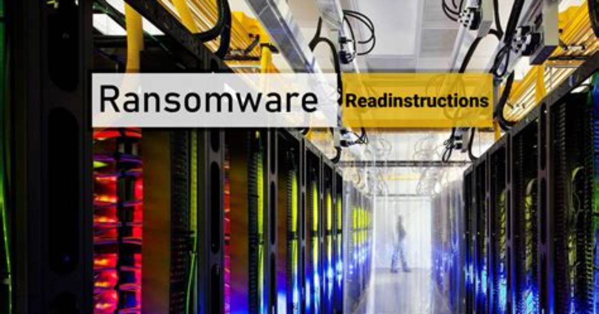 Readinstructions Ransomware (. Readinstructions File) — Removal Guide