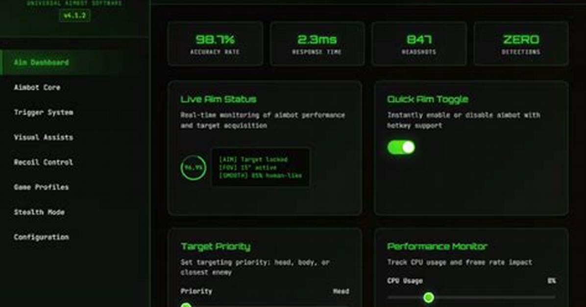 Ready Aim Screen
