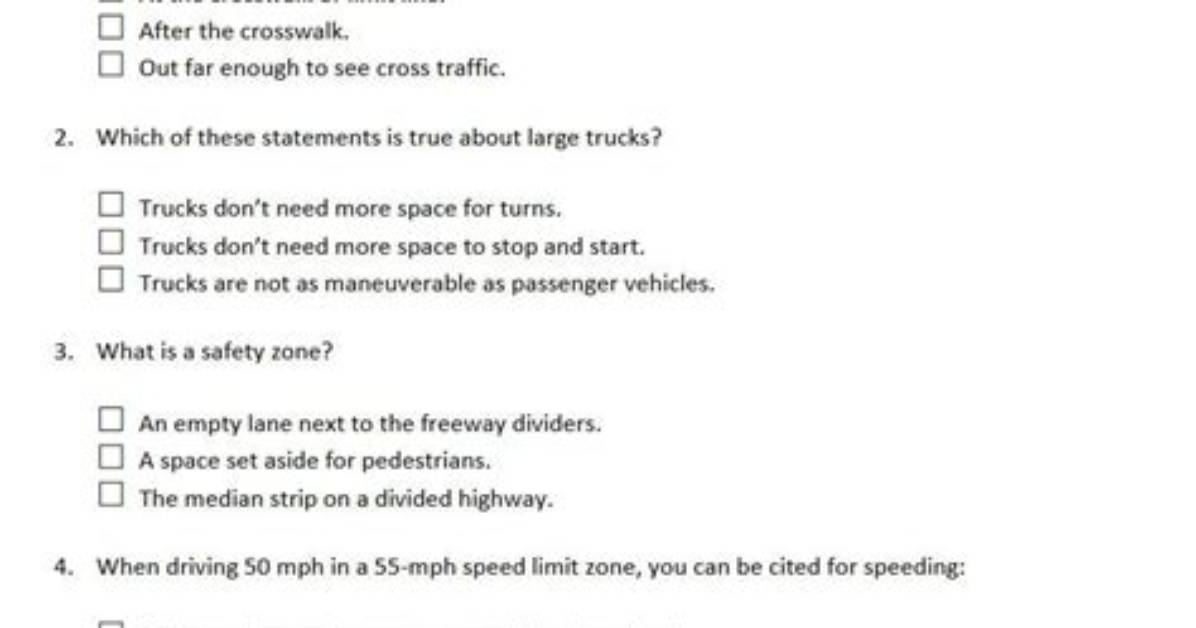 Real Dmv Test