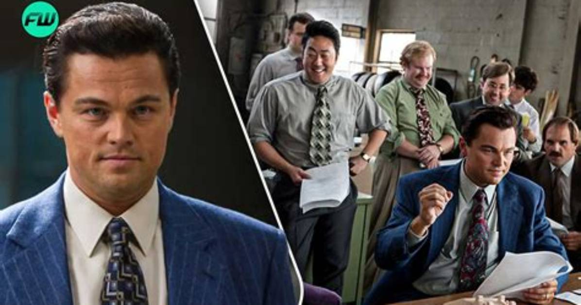 Real Wolf of Wall Street Shows Dicaprio How He Would Have Done 'I'm Not F***Ing Leaving' Speech