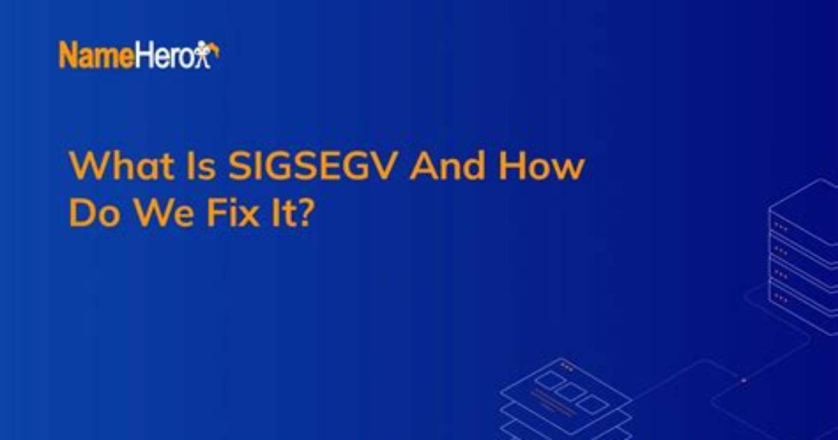 Reason for Sigsegv