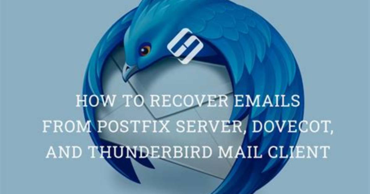 Recover Mail from Thunderbird