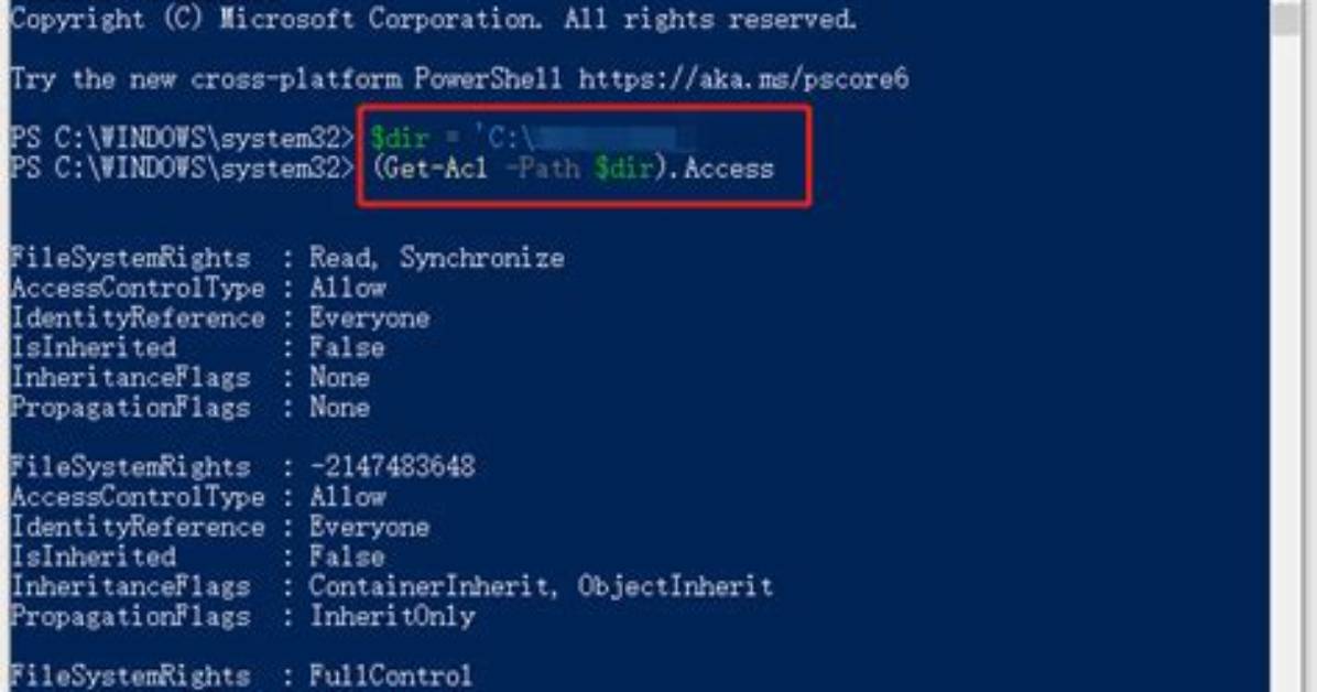 Recursively Set Permissions on Folders Using Powershell?