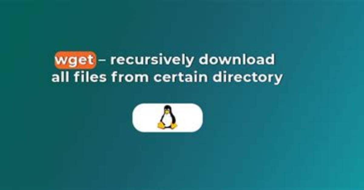 Recursively Wget in Specific Folder