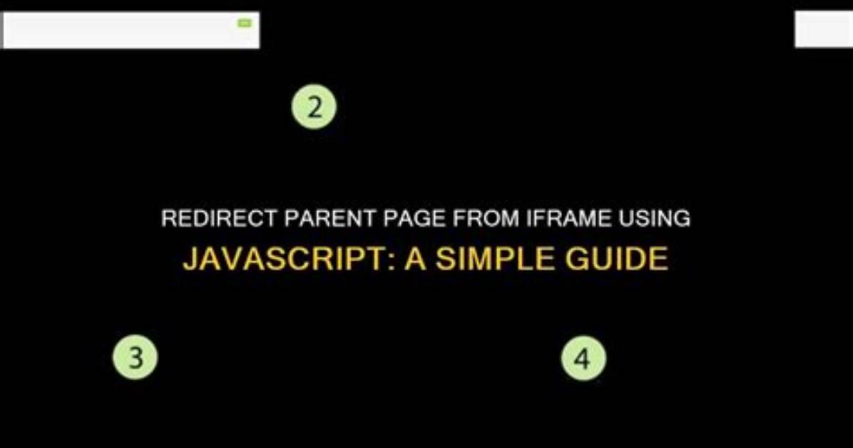 Redirect Parent Window from an Iframe Action