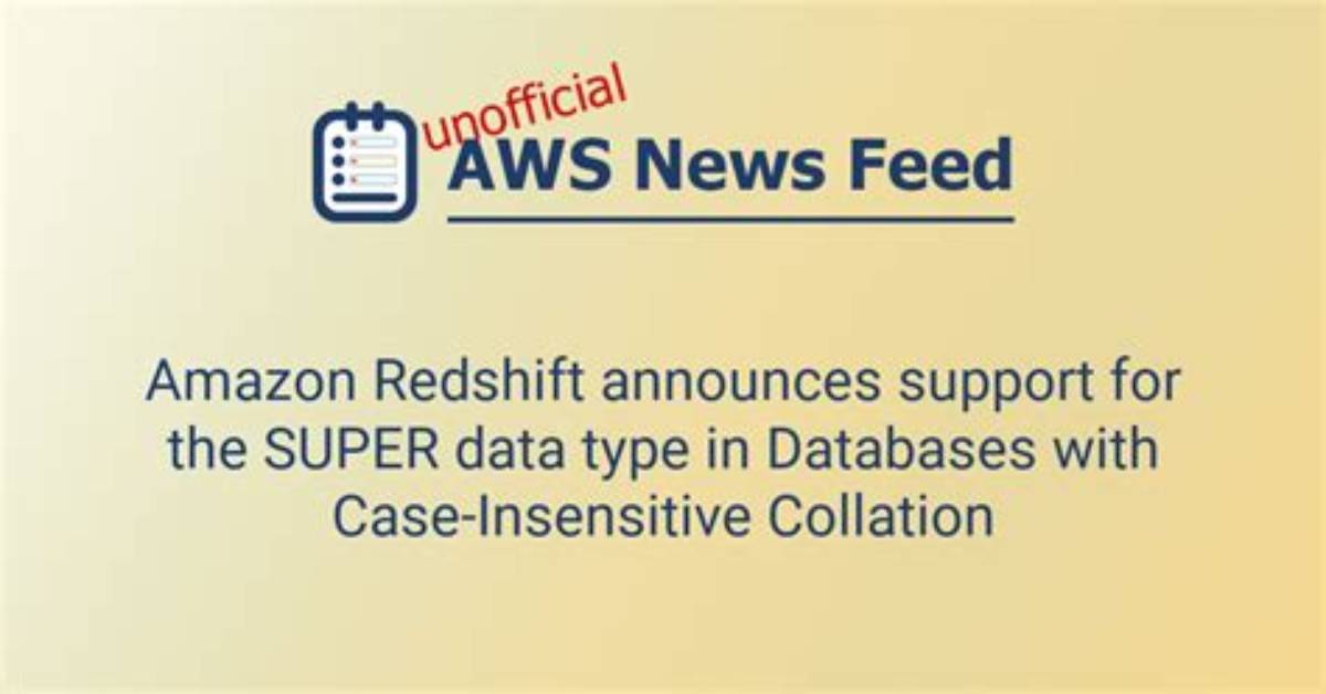 Redshift View Casting Data as Super Type
