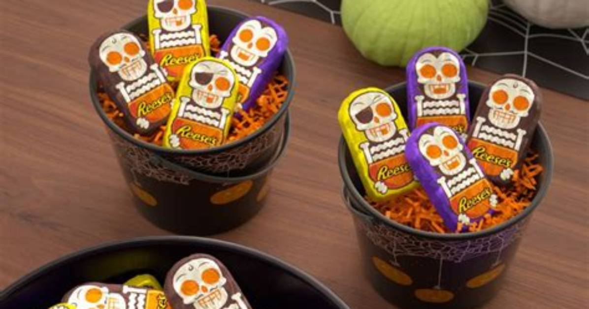 Reese’s Releases New Skeleton Candy for Halloween