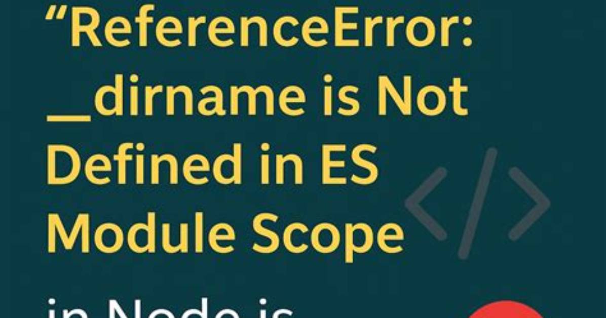 Referenceerror: Module Is Not Defined