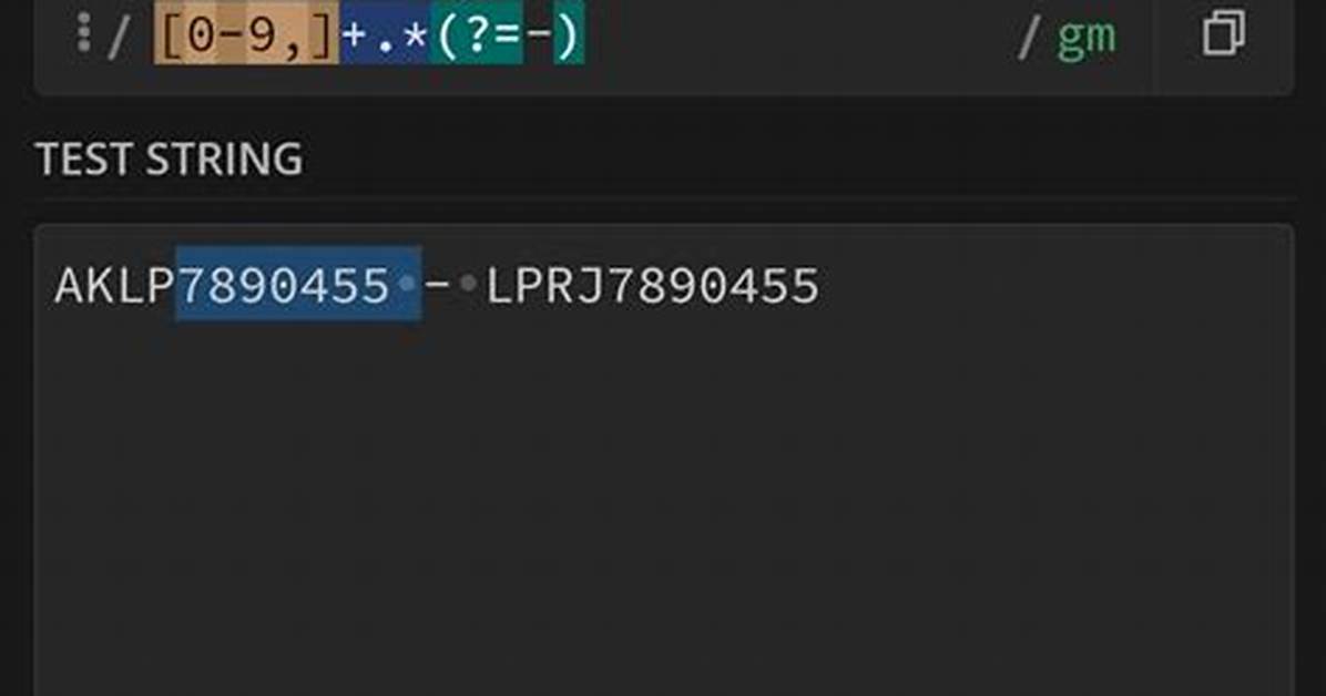 Regex for Validating Only Numbers and Dots