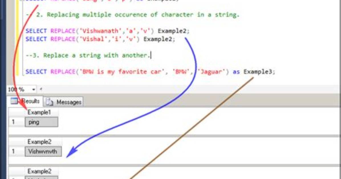 Regex Pattern Inside Sql Replace Function?
