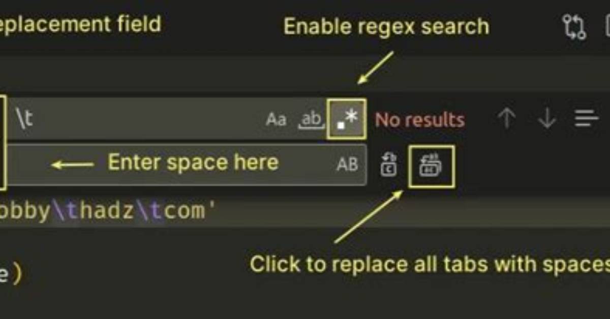 Regular Expression: Find Spaces (Tabs/Space), but Not Newlines