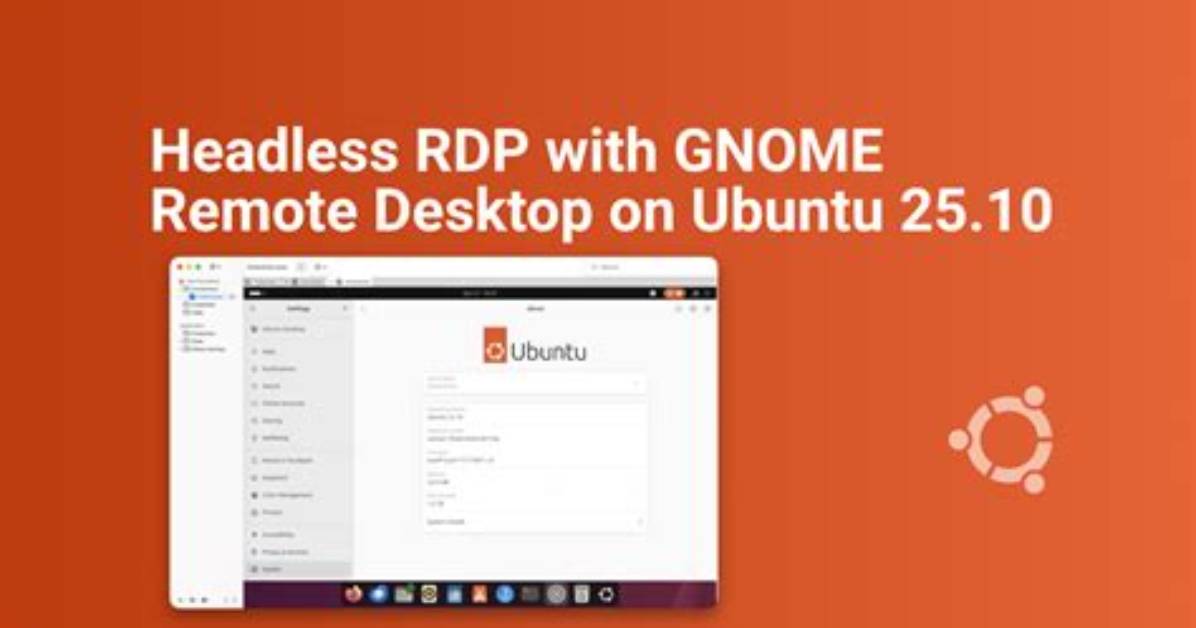 Remote Access(Headless) Ubuntu Desktop in First Boot