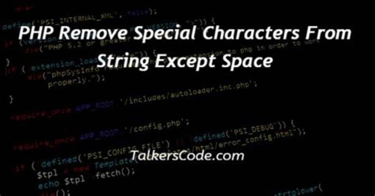 Remove All Special Characters Except Space from a String Using Javascript