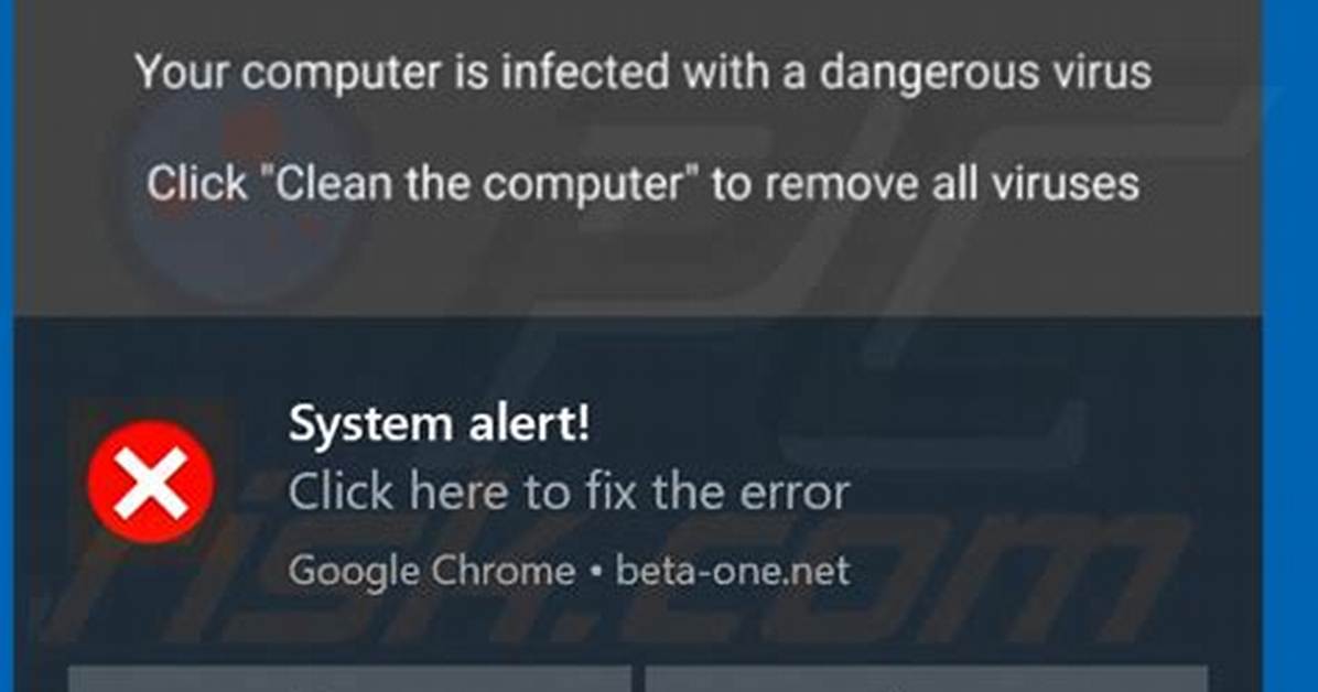 Remove Beta-One. Net Virus — How to Fix Guide