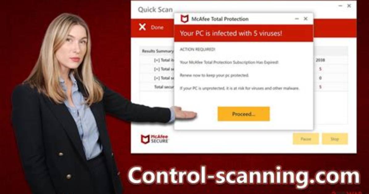 Remove Control-Scanning Virus — How to Fix Guide