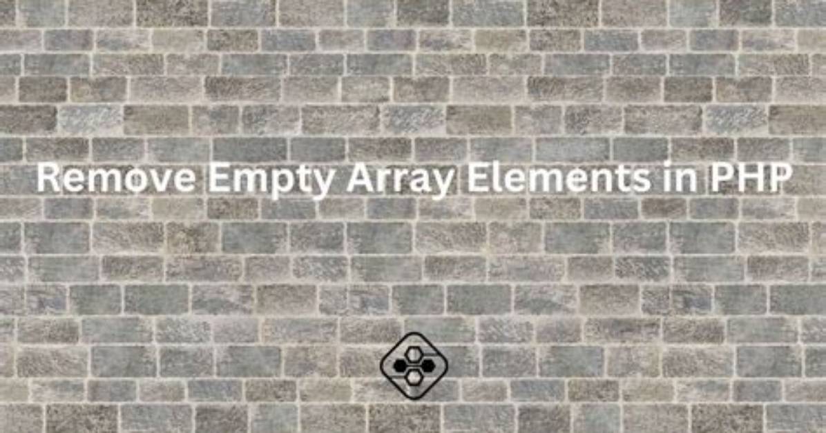 Remove Empty Elements from an Array in Javascript