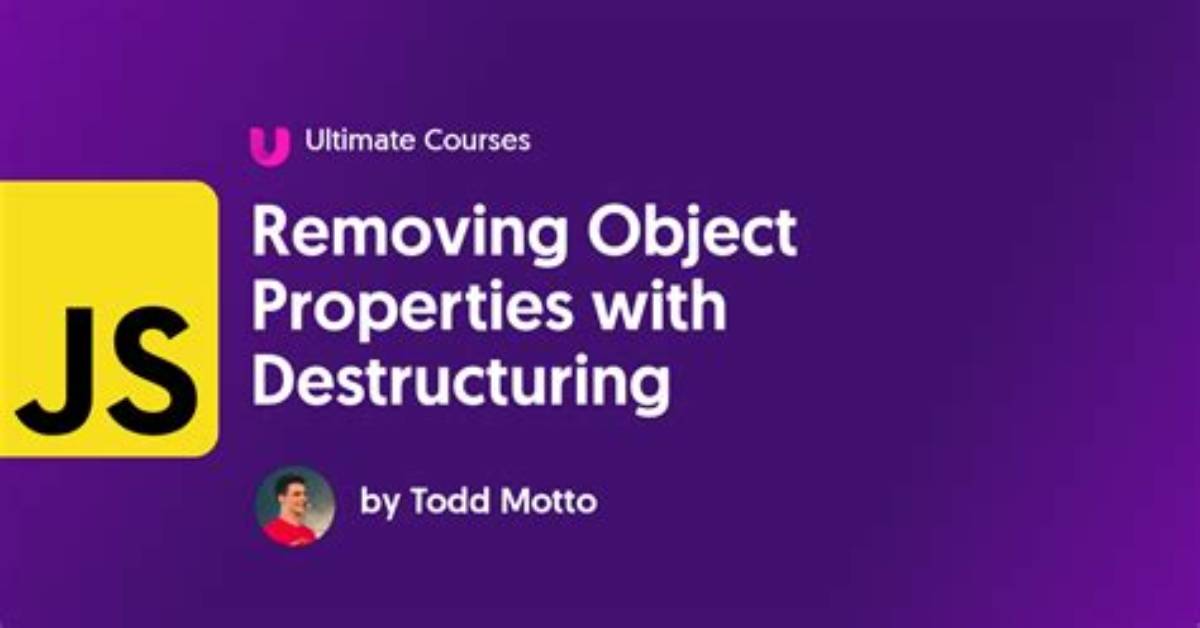 Remove Extra Properties from Object