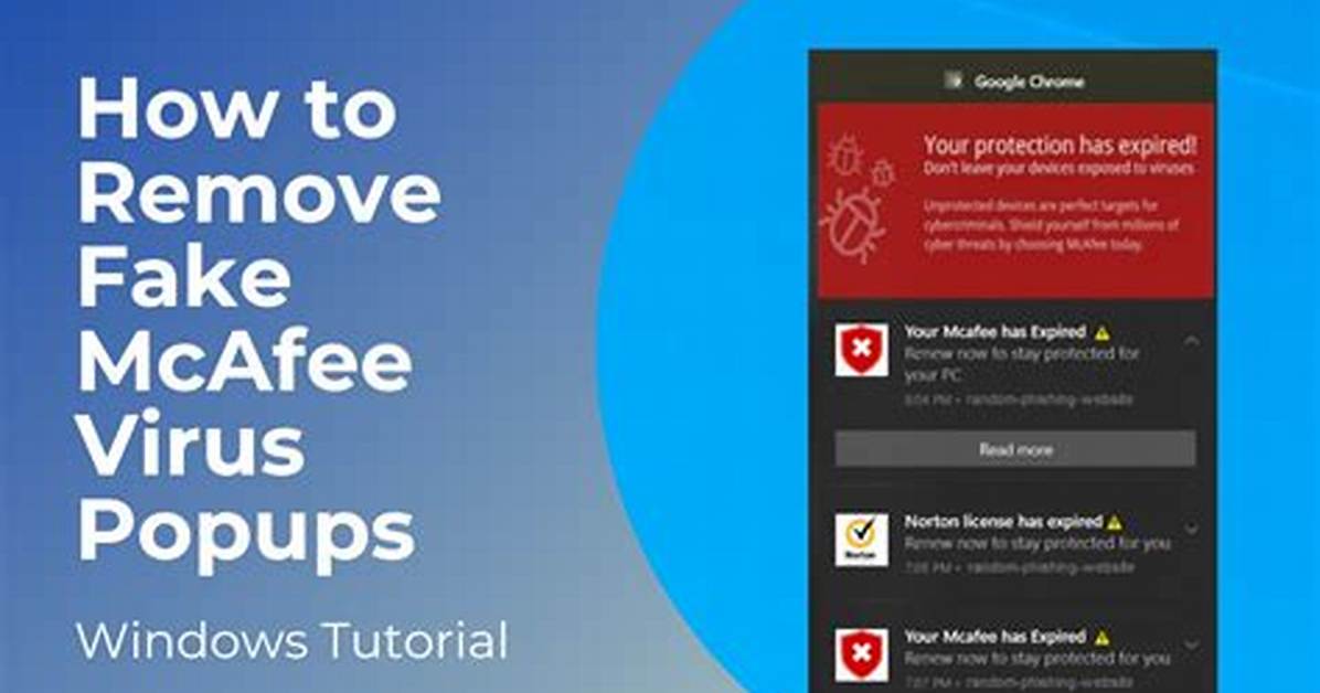 Remove M-Afee Virus — How to Fix Guide