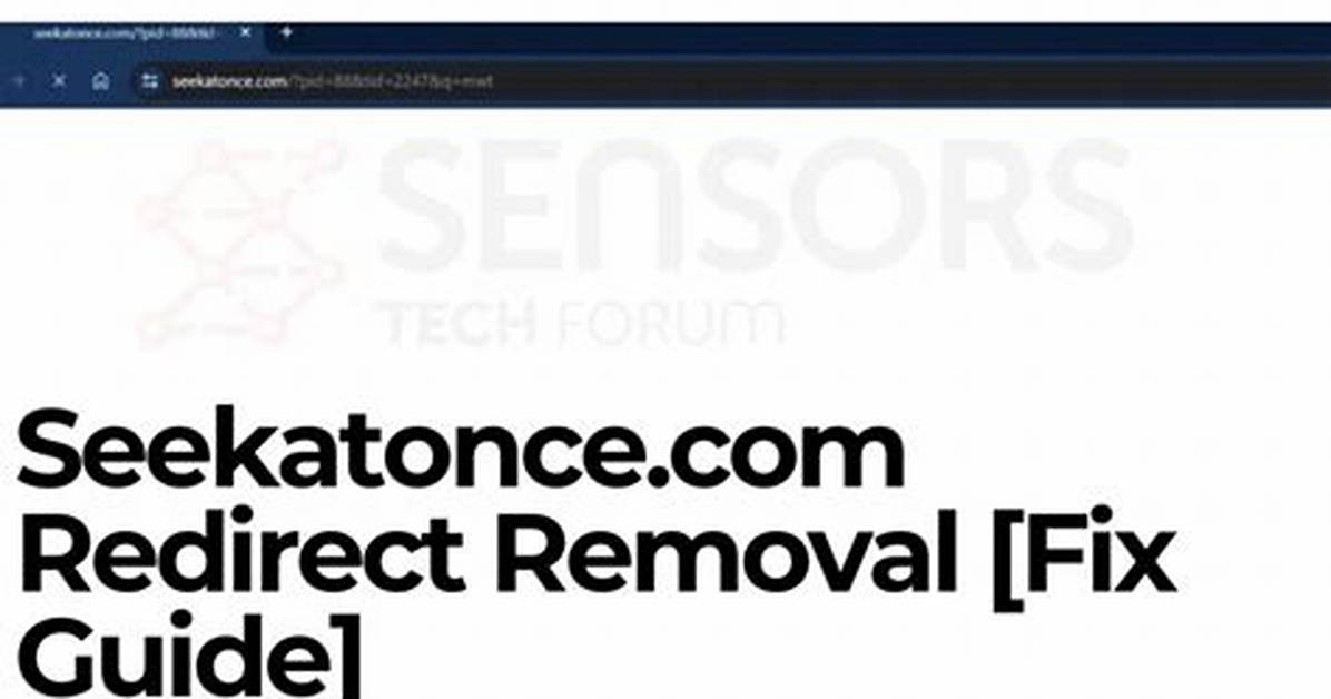 Remove Plexita Redirect — How to Fix Guide